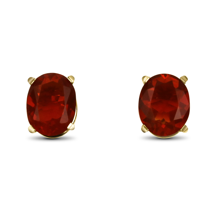 Red fire opal on sale earrings