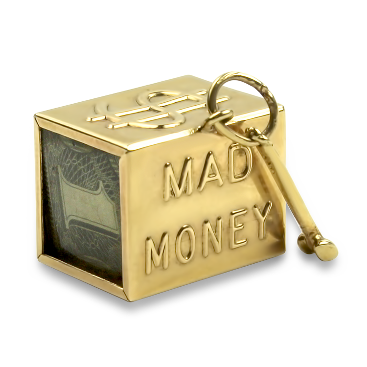 Vintage 14k Mad Money $ Charm w popular Mallet