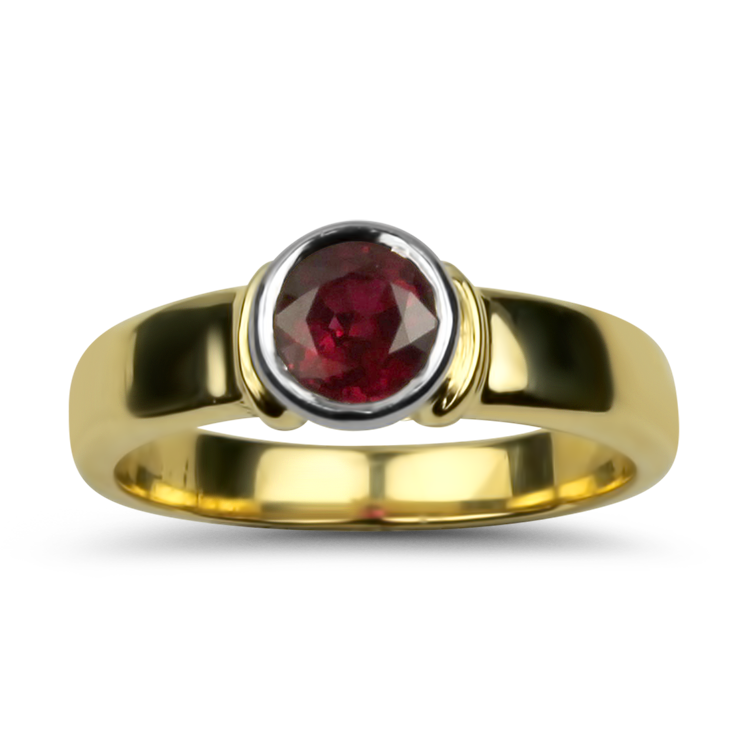 Ruby on sale estate ring