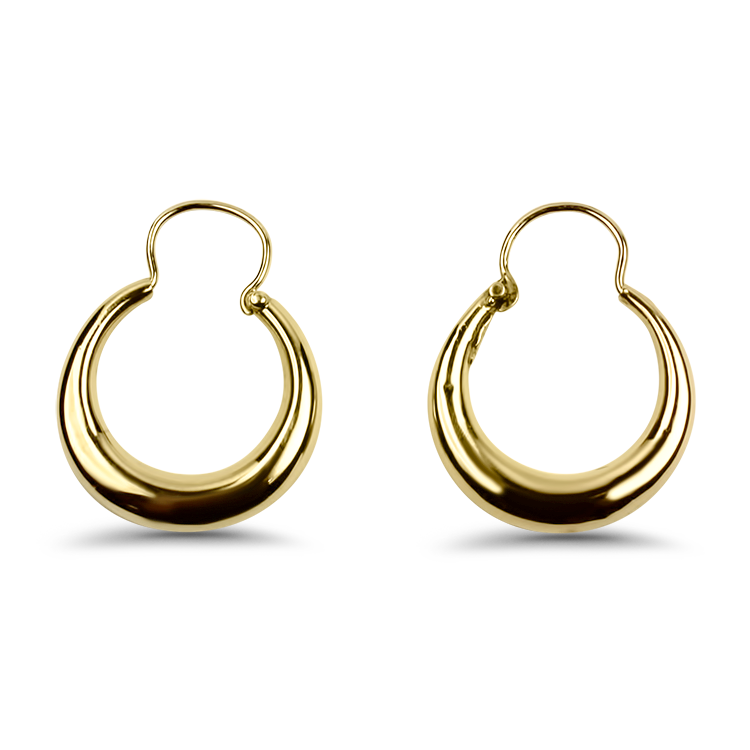 Timeless Hoop | Shashi Gold Hoop Earrings