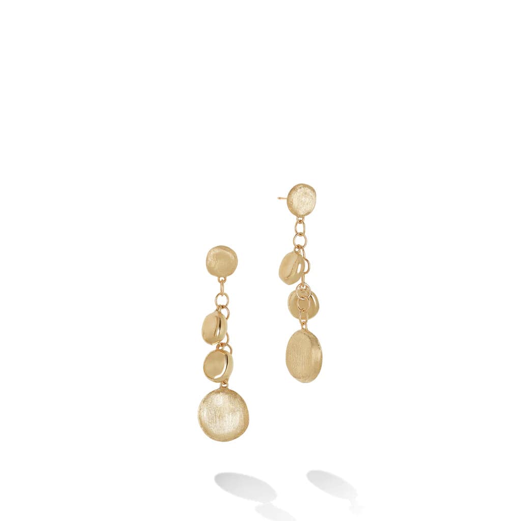 Marco Bicego Siviglia Gold and Pearl Drop Earrings