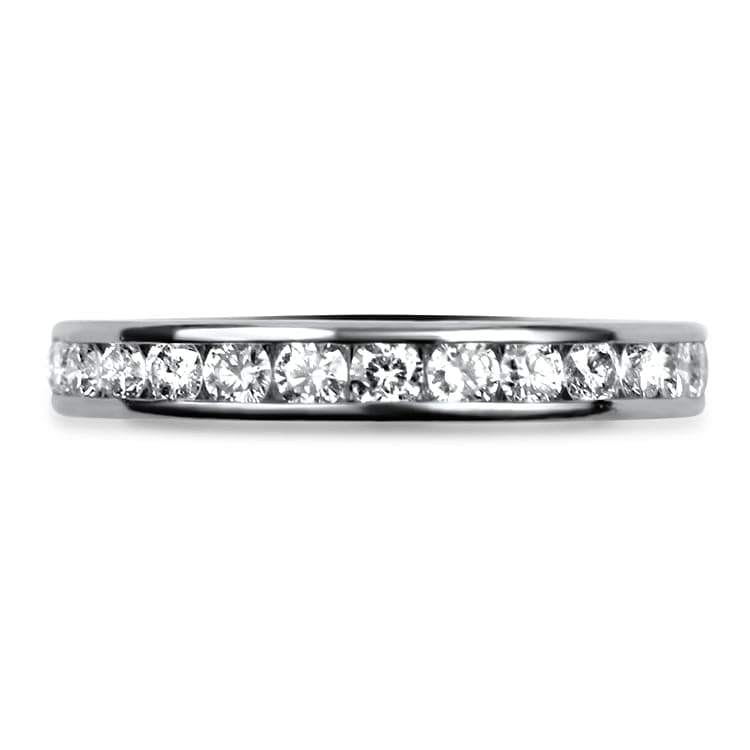 Estate Platinum Kwiat Diamond Channel Set Eternity Band – Springer's