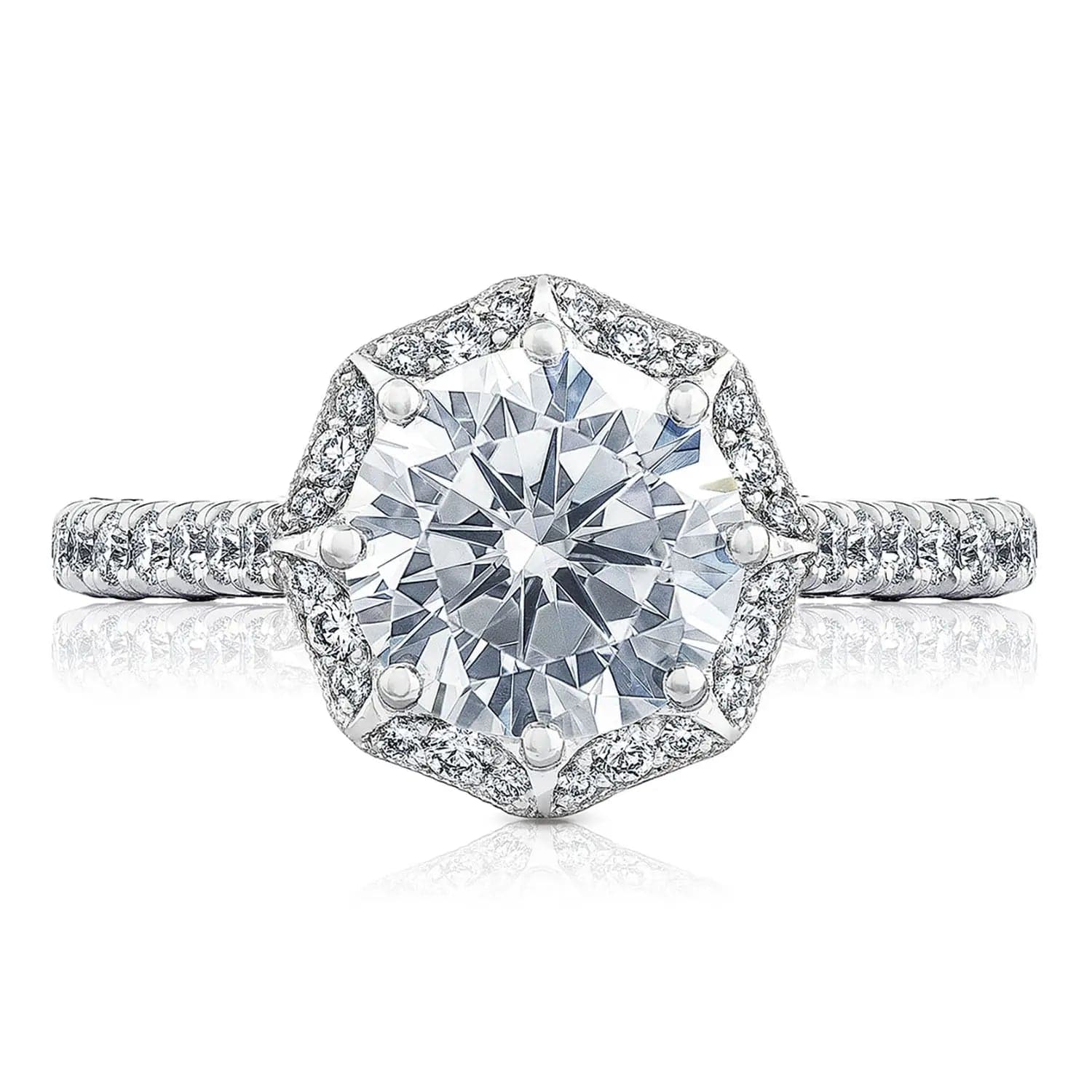 Tacori bloom engagement on sale ring