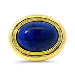 1870 Collection Ring 1870 Collection 18k and 14k Yellow Gold Lapis Ring