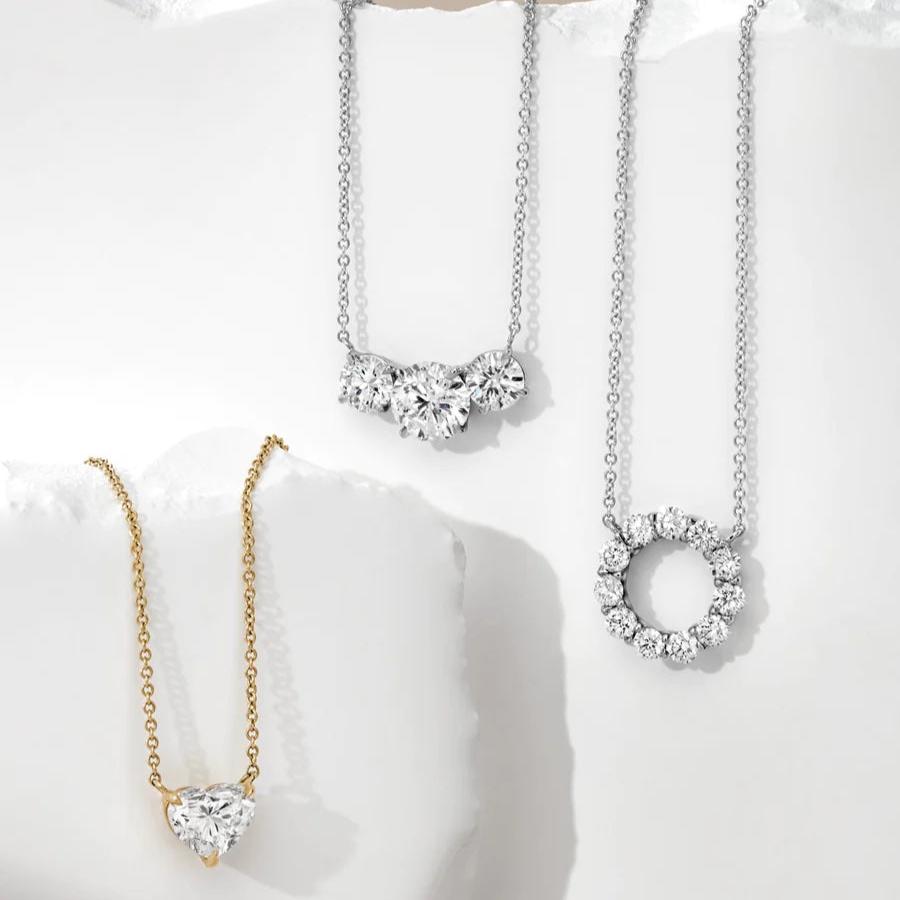 David Weisz Diamond Necklaces