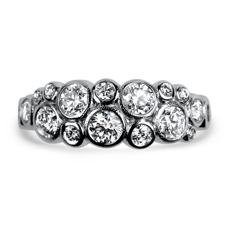 Alex Sepkus Ring Alex Sepkus Platinum 0.95ct Diamond Ring