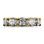 Christopher Designs Wedding Band Christopher Designs 18k Yellow Gold  L'Amour Crisscut Diamond Band