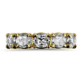 Christopher Designs Wedding Band Christopher Designs 18k Yellow Gold  L'Amour Crisscut Diamond Band