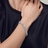 David Weisz Bracelet David Weisz 18k White Gold Diamond Tennis Bracelet - 3.01 ctw