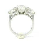 David Weisz Engagement Ring David Weisz 18k White Gold Three Stone Engagement Ring - 1.01ct