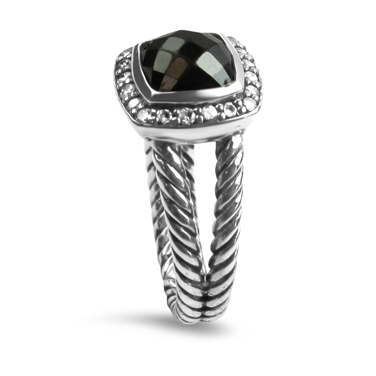 Estate David Yurman Ring David Yurman Estate Albion Hematite Ring 6