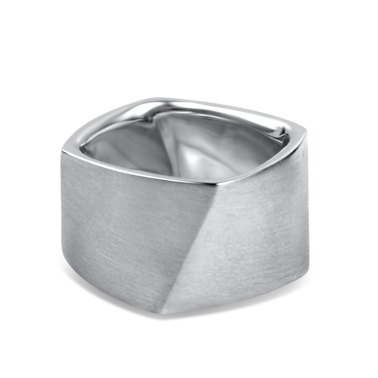 Estate Tiffany & Co. Sterling Silver Frank Gehry Torque Ring