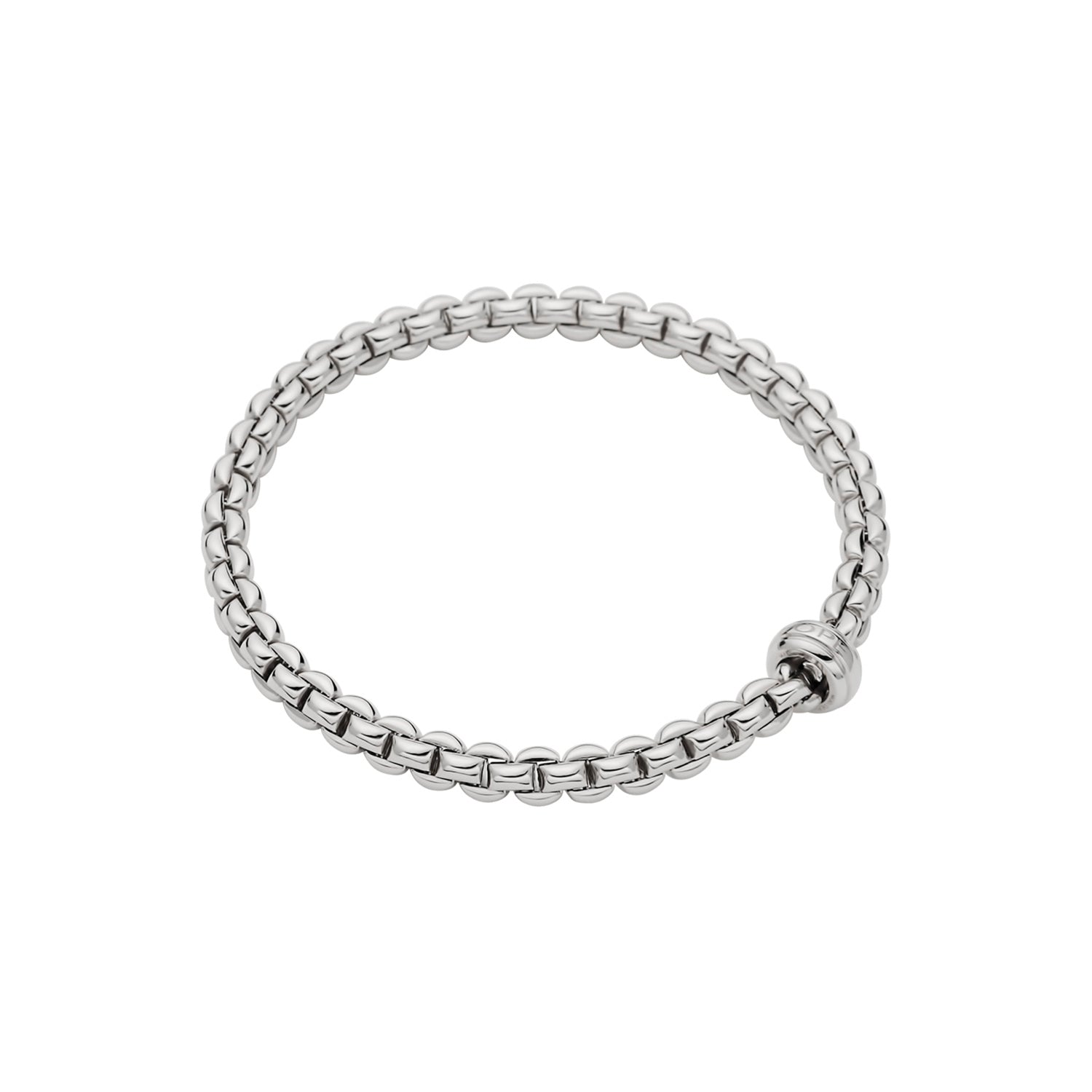 Fope Bracelet Fope Eka 18k White Gold Flex'It  Bracelet - Large