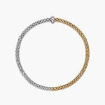 Fope Bracelet Fope Prima 18k Yellow and White Gold Flex'it Bracelet - Medium