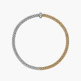 Fope Bracelet Fope Prima 18k Yellow and White Gold Flex'it Bracelet - Medium