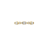 Hearts on Fire Engagement Wedding Band Hearts On Fire 18k Yellow Gold Bezel Regal Diamond Band IJ/VS / 6.5