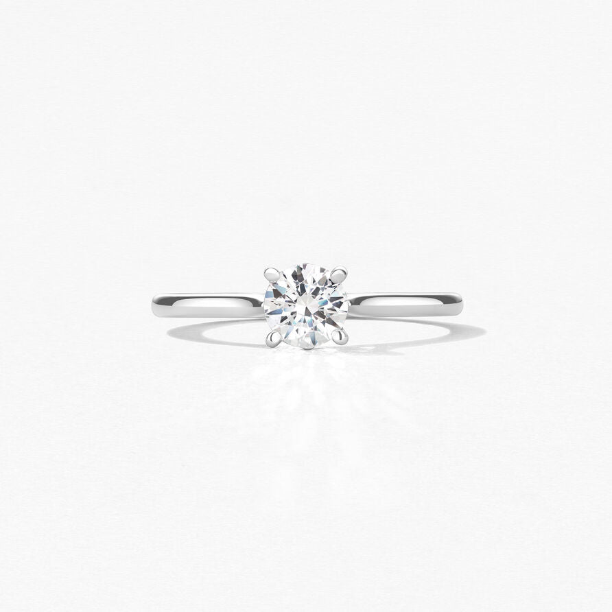 Hearts on Fire Engagement Engagement Ring Hearts On Fire Camilla Platinum 4 Prong Diamond Engagement Ring -1.10 ctw 1.10 / 6.5