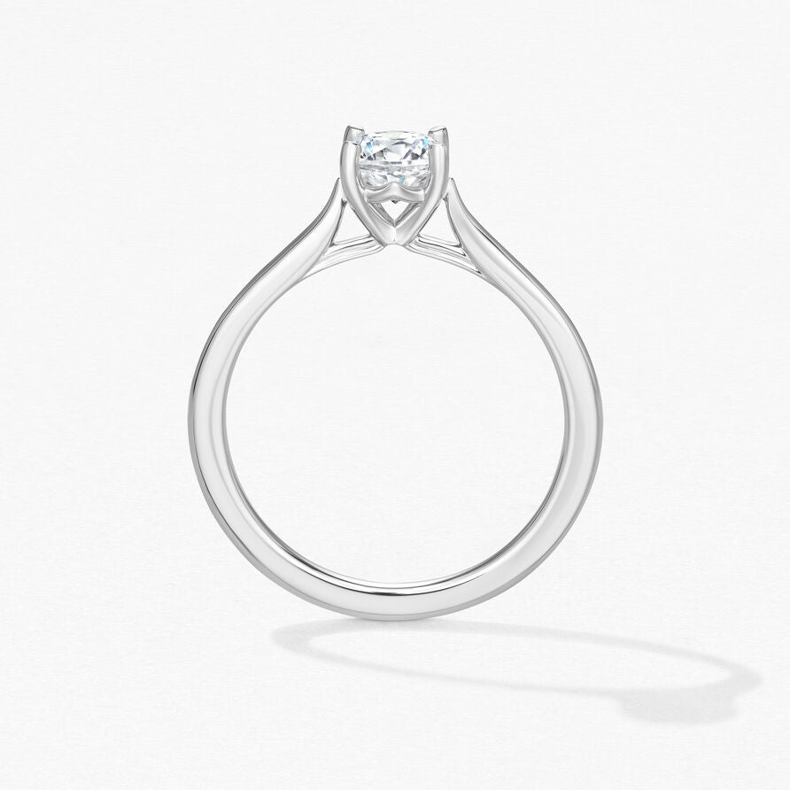 Hearts on Fire Engagement Engagement Ring Hearts On Fire Camilla Platinum 4 Prong Diamond Engagement Ring -1.10 ctw 1.10 / 6.5