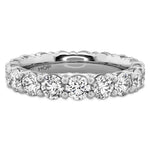 Hearts on Fire Wedding Band Hearts On Fire 18k White Gold Signature Eternity Diamond Band