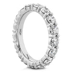 Hearts on Fire Wedding Band Hearts On Fire 18k White Gold Signature Eternity Diamond Band