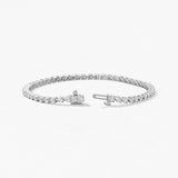 Hearts on Fire Bracelet Hearts On Fire 18k White Gold Temptation Three-Prong Diamond Bracelet