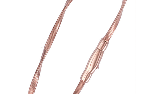 Marco Bicego Bracelet Marco Bicego 18k Rose Gold "Marrakech Collection" Twisted Coil Bracelet