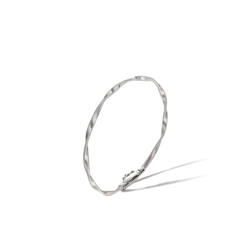 Marco Bicego Bracelet Marco Bicego 18k White Gold "Marrakech Collection" Twisted Coil Bracelet