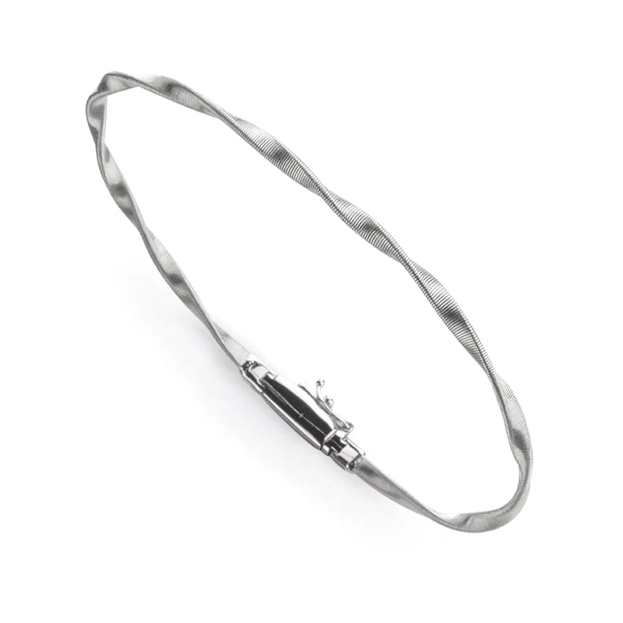 Marco Bicego Bracelet Marco Bicego 18k White Gold "Marrakech Collection" Twisted Coil Bracelet