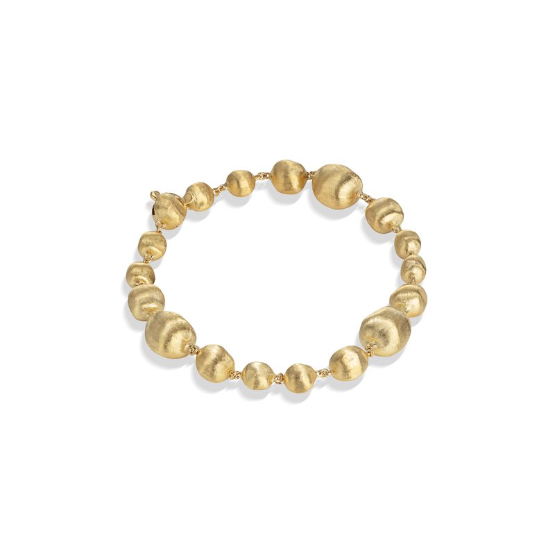 Marco Bicego Bracelet Marco Bicego 18k Yellow Gold "Africa Collection" Mixed Gold Bead Bracelet