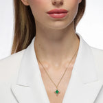 Mark Henry Necklaces and Pendants Mark Henry 18k Yellow Gold Notte Emerald and Diamond Necklace