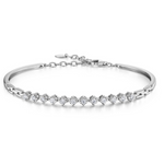 Memoire Bracelet Memoire 18k White Gold Essentials Bangle Bracelet