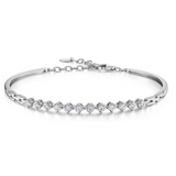 Memoire Bracelet Memoire 18k White Gold Essentials Bangle Bracelet