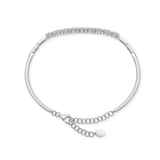 Memoire Bracelet Memoire 18k White Gold Essentials Bangle Bracelet