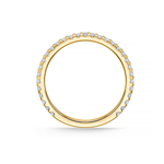 Memoire Wedding Band Memoire Odessa 18k Yellow Gold 15-Stone .25ctw Diamond Band 6.5