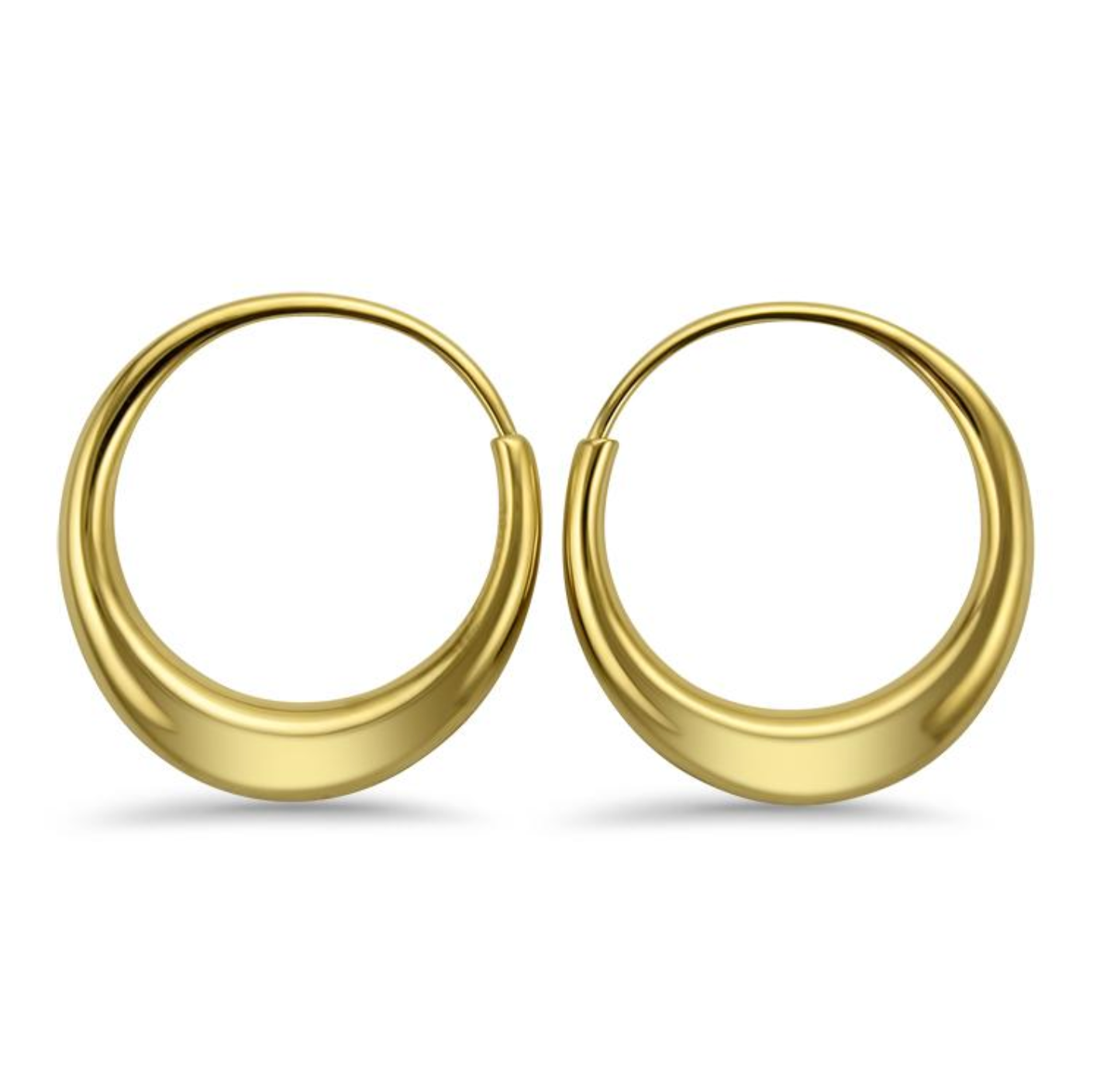 Michael Good Earrings Michael Good 18K Yellow Gold Mini Round Hoop Earrings