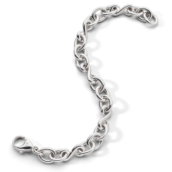 Monica Rich Kosann Bracelet Monica Rich Kosann Sterling Silver Infinity Link Bracelet