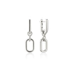 Monica Rich Kosann Earrings Monica Rich Kosann Sterling Silver Large Infinity Earrings