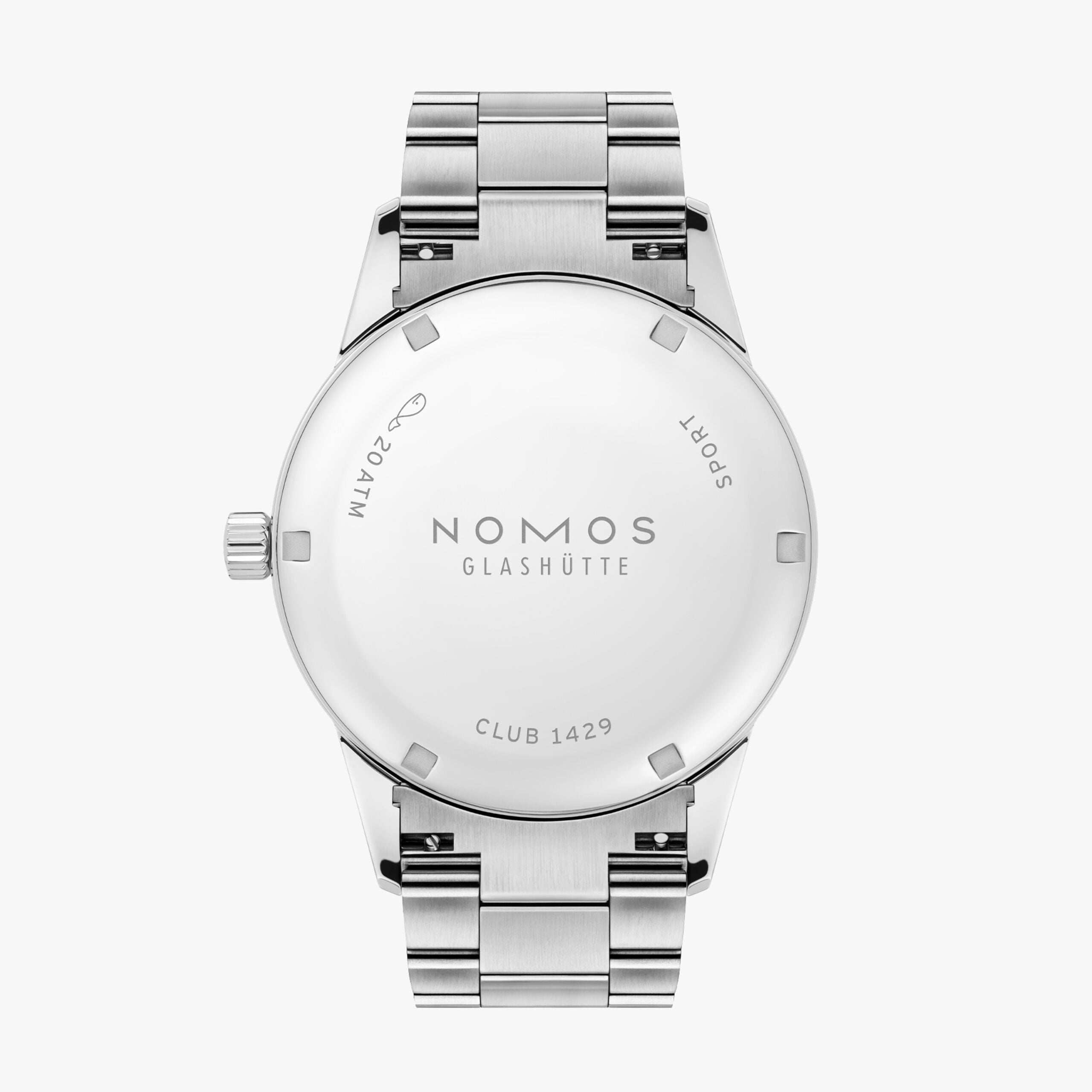 Nomos Glashuette Club Sport Neomatik Automatic Ember 39mm Men s Watch Beige Gold Dial