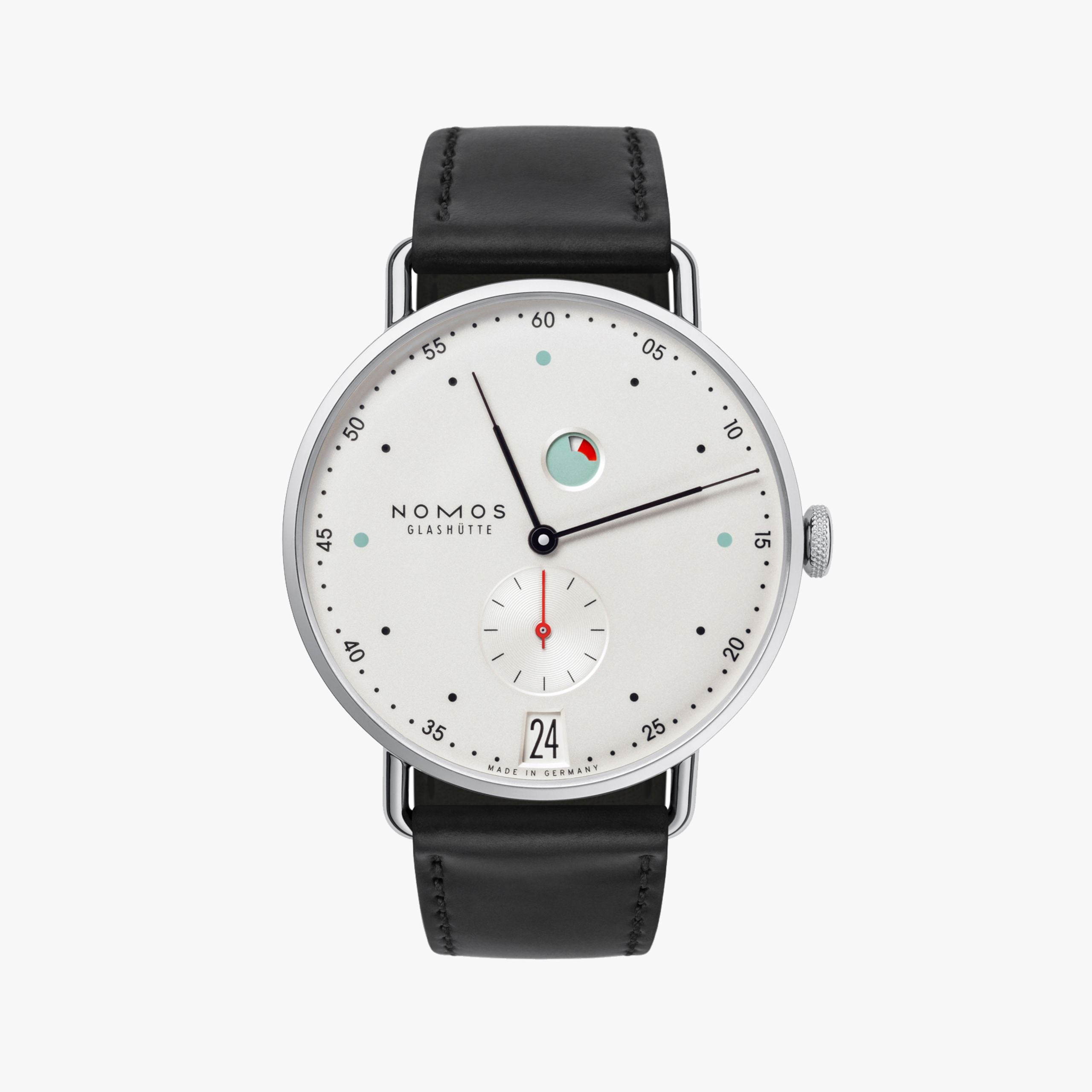 NOMOS Watch NOMOS METRO DATE POWER RESERVE, 1101