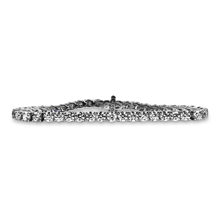 PAGE Estate Bracelet Estate 14k White Gold 10.13ct Diamond Tennis Bracelet