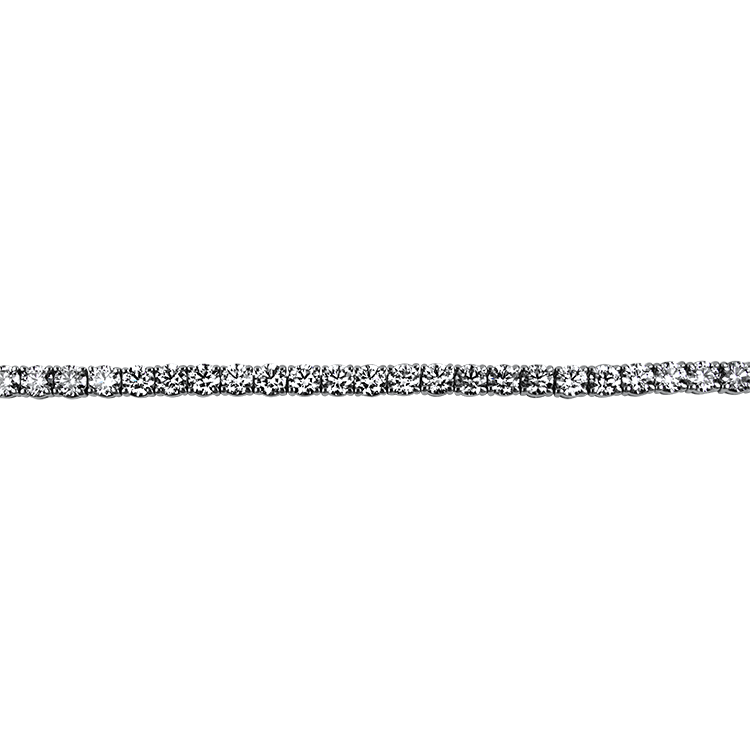 PAGE Estate Bracelet Estate 14k White Gold 10.13ct Diamond Tennis Bracelet