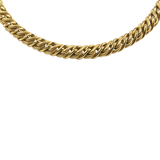 PAGE Estate Necklaces and Pendants Estate 14k Yellow Gold Woven Necklace 17"