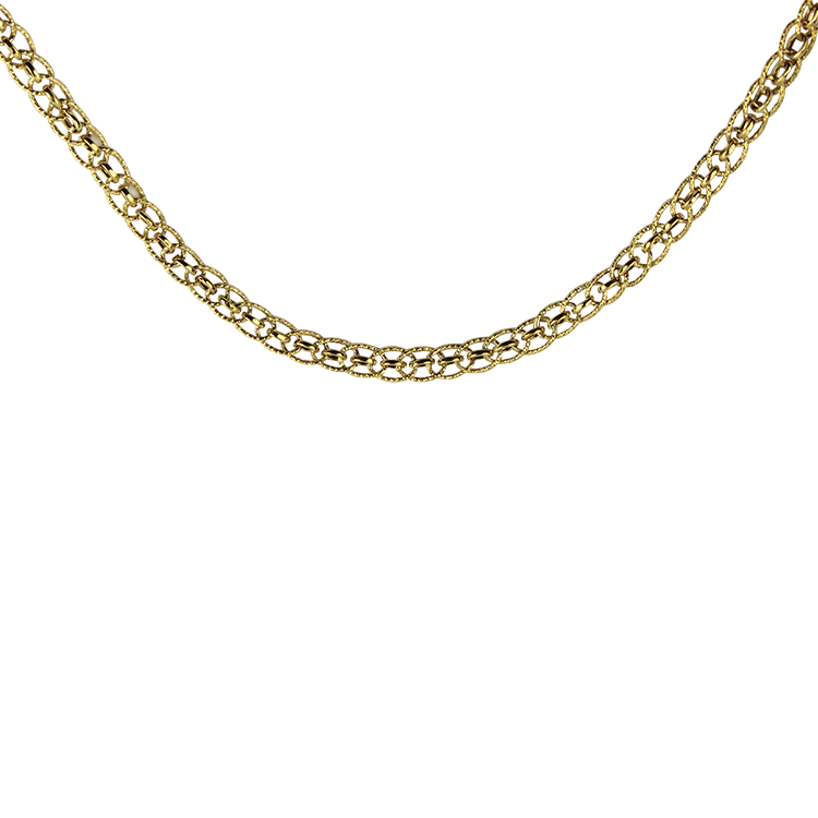 Fancy Oval Necklace-