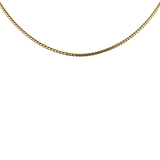 PAGE Estate Necklaces and Pendants Estate 18k Yellow Gold Serpentine Link Neck Chain 20"