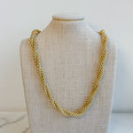 PAGE Estate Necklaces and Pendants Estate FOPE 18k Yellow Gold Twisted Necklace