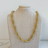 PAGE Estate Necklaces and Pendants Estate FOPE 18k Yellow Gold Twisted Necklace