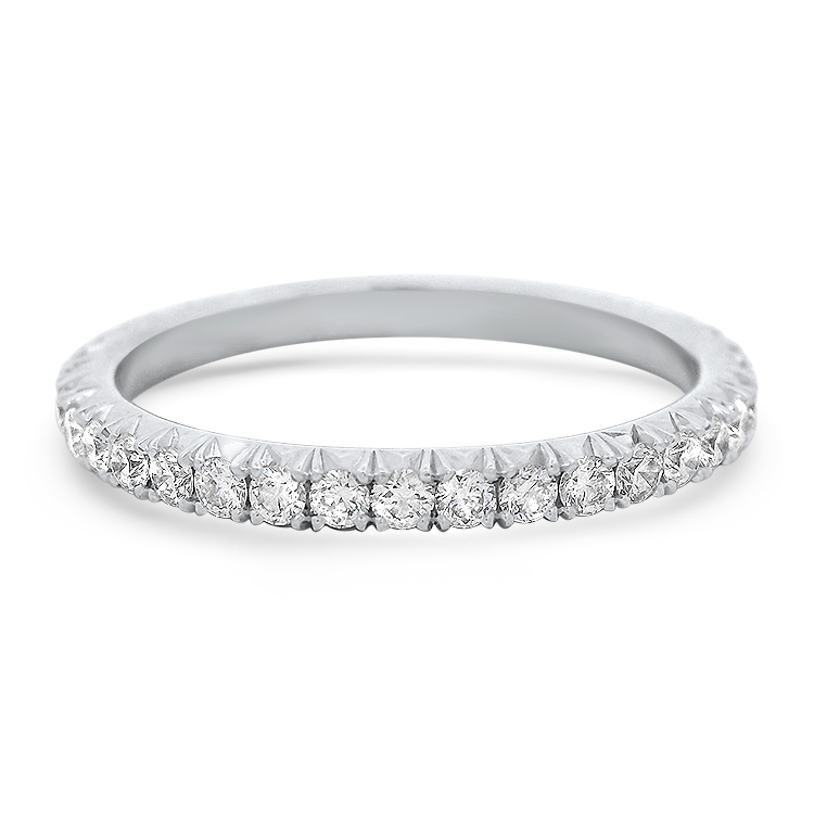 PAGE Estate Wedding Band Estate Hearts On Fire Acclaim Platinum Eternity Diamond Band