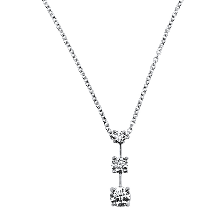 Buy Shining Diva Fashion Platinum Plated Solitaire Diamond Pendant Necklace  Jewellery Set Gifts for Women and Girls (White) (14624s) at Amazon.in