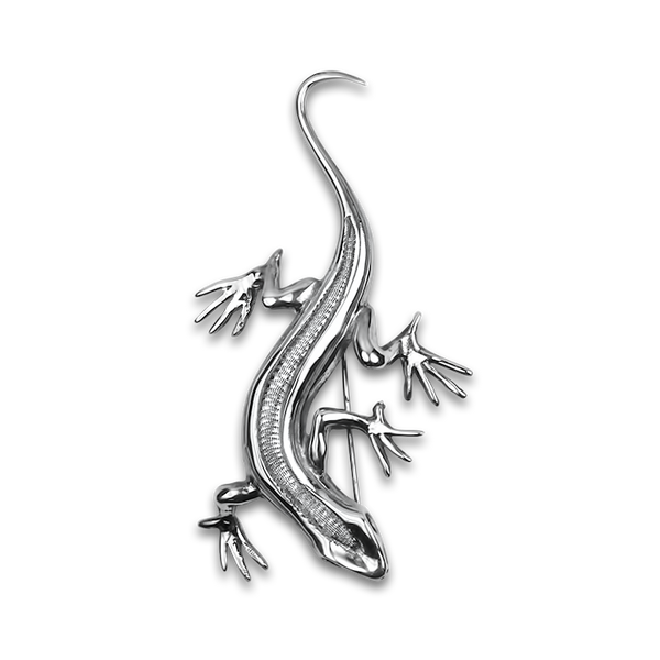 Estate Sterling Silver Lizard Brooch – Springer's