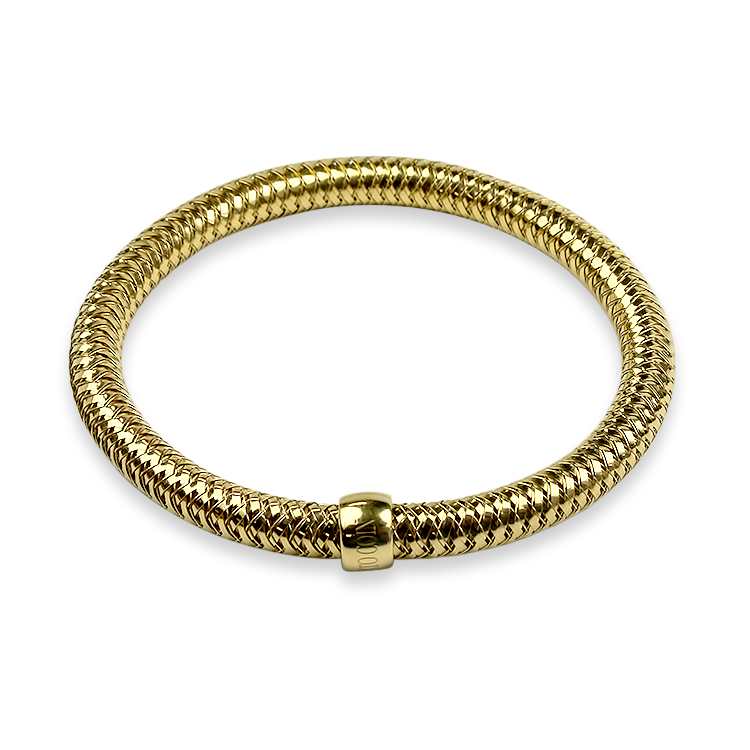 PAGE Estate Bracelet Roberto Coin Estate 18K Yellow Gold Primavera Bangle Bracelet